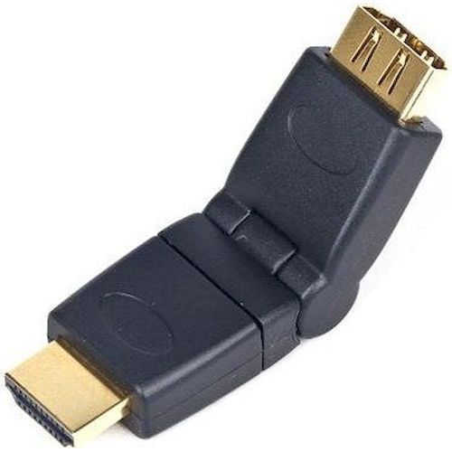 Переходник гнездо HDMI - штекер HDMI поворотный 180°