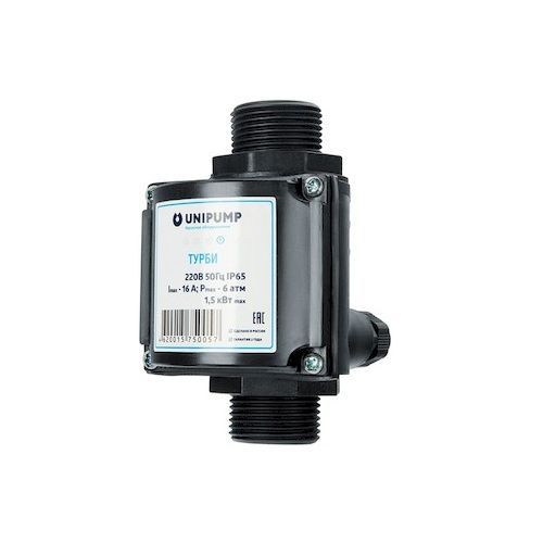 Блок управления насосом UNIPUMP ТУРБИ (до 1,5кВт, для защиты от сухого хода)