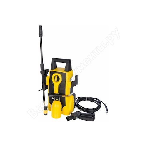 Мойка высокого давления HUTER W105-Р (1400Вт, 342л/ч, 105бар, 5,3кг с возм. забора воды из емкости)