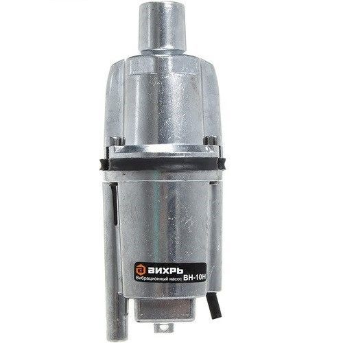 Насос вибрационный ВИХРЬ ВН-10Н (280Вт, 1080л/ч, высота 72м, кабель 10м, нижний забор)