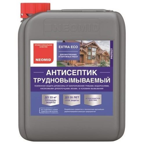Антисептик Extra Eco трудновымываемый консервант 5л NEOMID