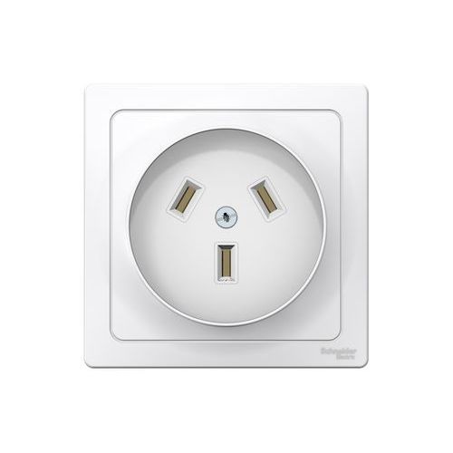 Розетка силовая СУ 2P+N, 32А Blanca