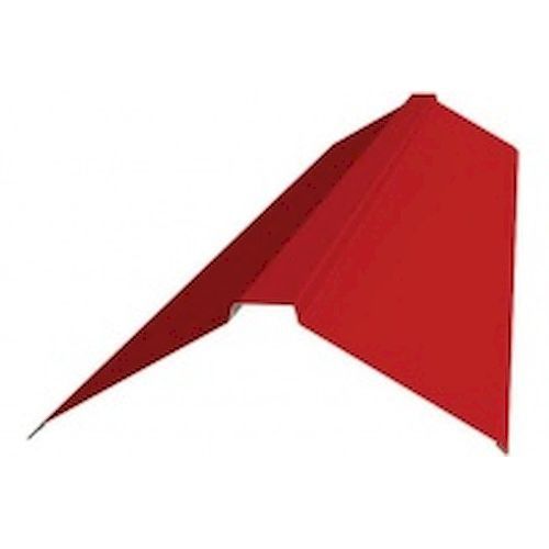 Конек плоский полка 100мм 2м RAL3005 красный