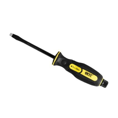 Отвертка ударная SL6,0x100мм 2К-рукоятка S2 FIT PRO