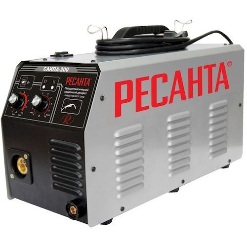 Полуавтомат сварочный РЕСАНТА САИПА-200 ЕВРО РУКАВ (MIG/MAG, MMA, 30-200А, 220В, 14,5кг)
