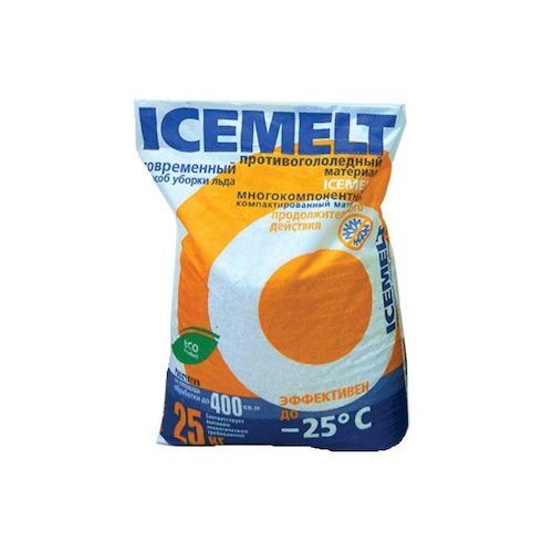 Средство для борьбы с гололедом -20 °C 25кг Айсмелт