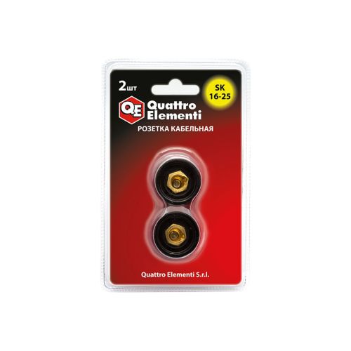 Розетка кабельная SК16-25 до 200А (2шт) QE
