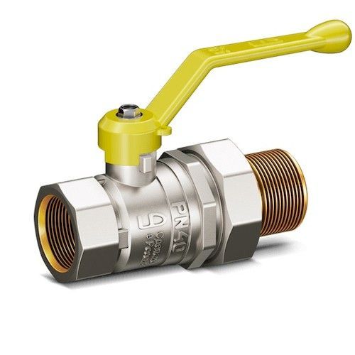 Кран шаровый для газа 1/2" В-Н ручка LD Pride