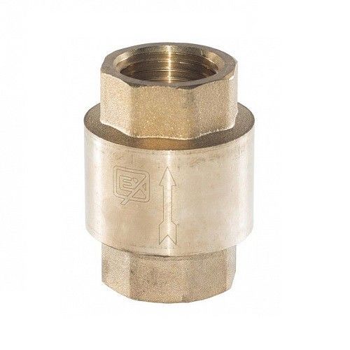 Клапан обратный с латунным золотником 1/2" В-В ProEXPERT