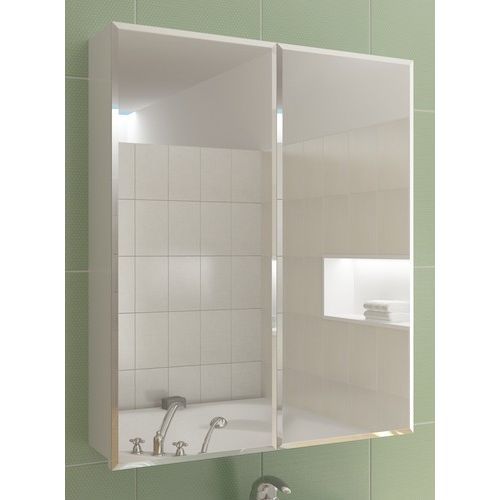 Шкаф зеркальный Vigo Grand 600 715х600х140мм белый