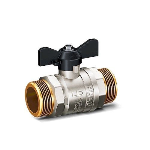Кран шаровый 1/2" Н-Н бабочка LD Pride