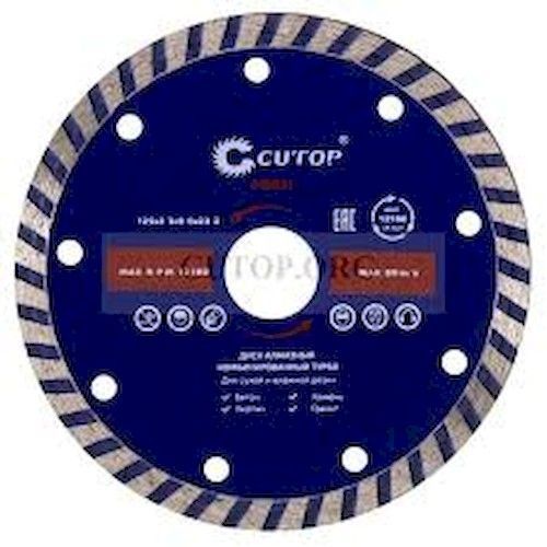Диск алмазный турбо 125х22,2х2,3х8,0мм универсальный CUTOP Profi