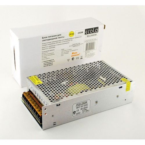 Блок питания для LED 12В 250Вт IP20