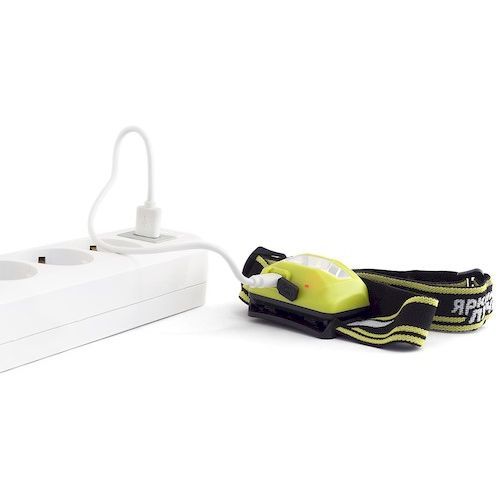 Фонарь налобный LED Яркий Луч LH-180 ACCU COB (180лм, 2 реж., 1,2Ач)