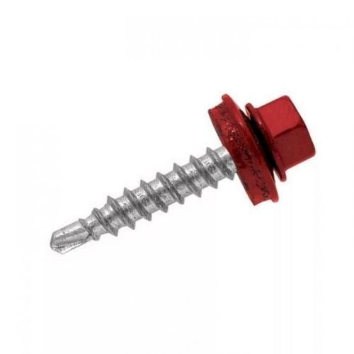 Саморез кровельный 4,8х51 красный RAL3005 (250шт)