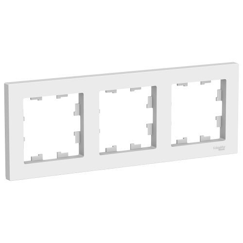 Рамка 3 поста белый SE AtlasDesign