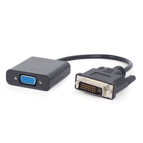 Переходник штекер DVI-D - гнездо VGA, кабель 0,2м