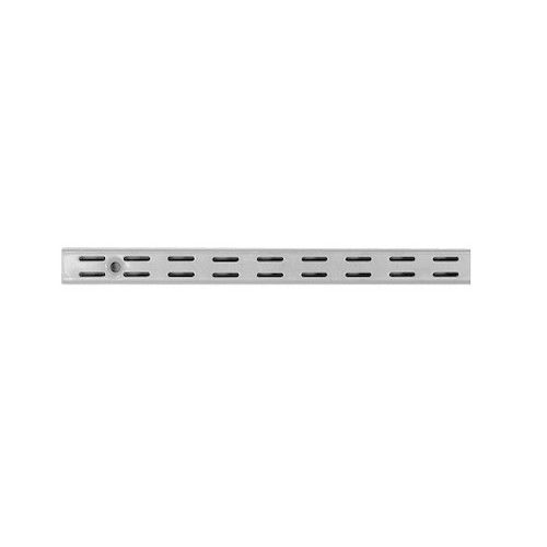 Стойка стеновая двуxпазная 1500x26x17мм белый Larvij