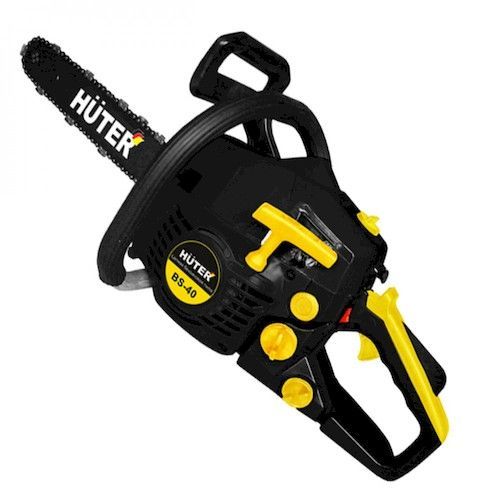 Пила бензиновая HUTER BS-40 (1,9кВт, 40см3, 16", 3/8", 1,3мм, 57зв, 6кг)