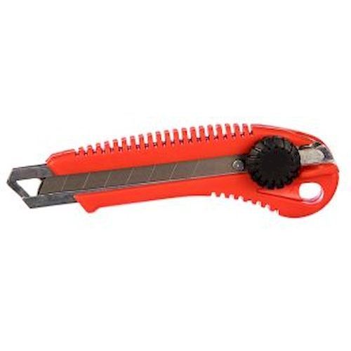 Нож технический 18мм усиленный, вращ. прижим. FIT