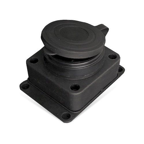 Розетка настенная с заглушкой IP44 каучук UNIVersal