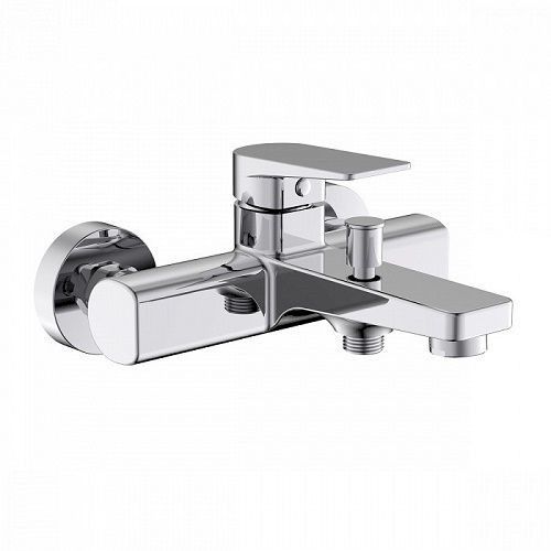 Смеситель для ванны с коротким изливом IDDIS BRIDGE BRDSB00i02WA
