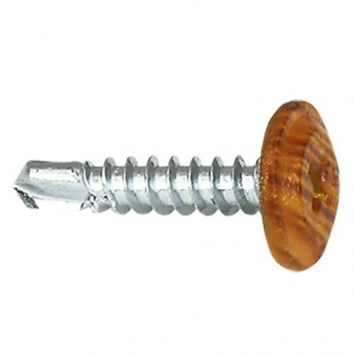 Саморез ПШ сверло Printech 4,2х13 Орех (25шт) Bullit