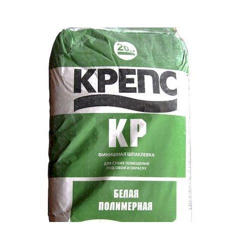 Шпаклевка финишная 20кг Крепс КР ПЛЮС белая