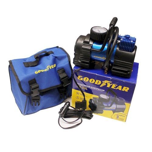 Компрессор GoodYear GY000102 GY-35L (12В, 168Вт, 35л/мин, сумка)