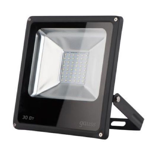 Прожектор LED Gauss Elementary  30Вт 2100лм IP65 6500К черный