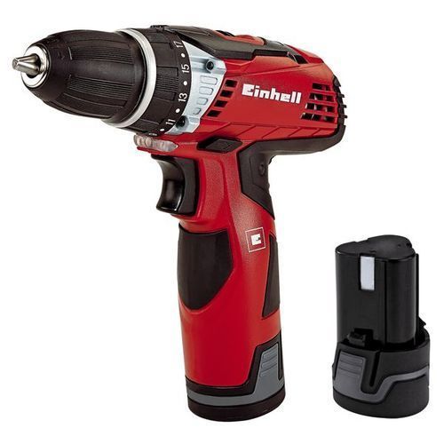 Шуруповерт-дрель акк. Einhell TE-CD12Li (12В, 2х1,3Ач, 0-350/0-1300об/мин, 25Нм, кейс)