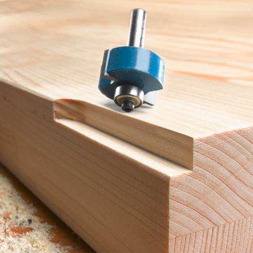 Фреза цилиндрическая с подшипником HM 31.7мм хв. 8мм KWB