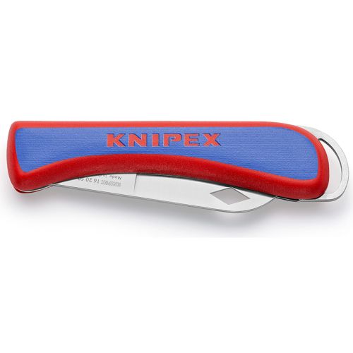 Нож электрика 80/120мм складной, лезвие изготовлено в Золингене KNIPEX