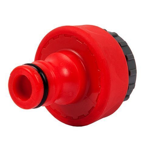 Штуцер для шланга мяг. пласт. внутр. 1/2" и 3/4"х БРС папа QE