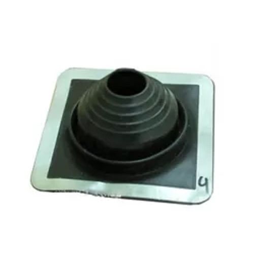 Манжета кровельная EPDM комби №4 d75-160мм фланец 280х280мм черная Мастер Флеш