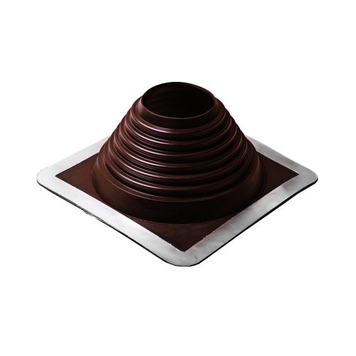 Манжета кровельная EPDM прямая №5 d102-178мм фланец d280х280мм коричневая Мастер Флеш