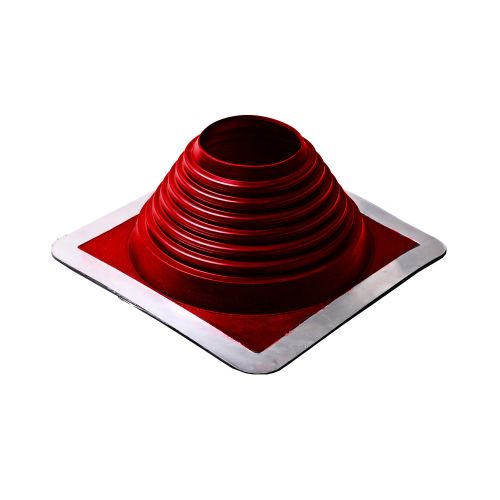 Манжета кровельная EPDM прямая №5 d102-178мм фланец d280х280мм красная Мастер Флеш