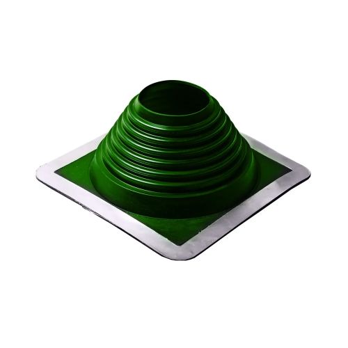 Манжета кровельная EPDM прямая №5 d102-178мм фланец d280х280мм зеленая Мастер Флеш