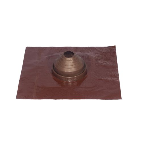 Манжета кровельная EPDM прямая ANY d75-160мм фланец d510х450мм самоклеящаяся коричневая Мастер Флеш