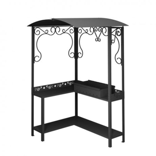 Мангал с крышей Grill Area 1481х1186х2094мм сталь 3мм Grillux