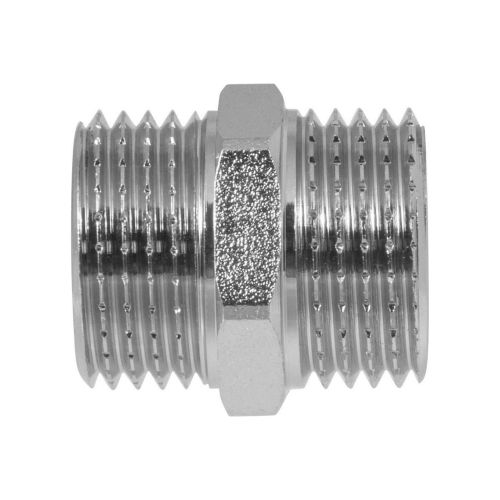 Ниппель лат.  1/2" НР-НР MPF