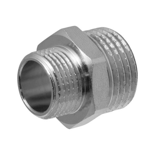Ниппель-переходник лат.  1/2"х3/8" НР-НР MPF