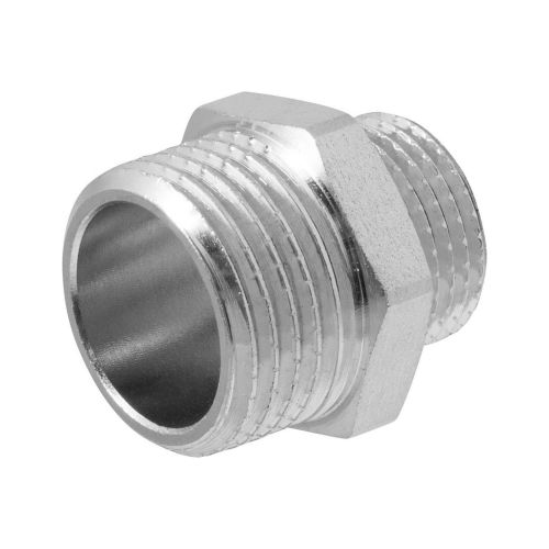Ниппель-переходник лат.  1/2"х3/8" НР-НР MPF
