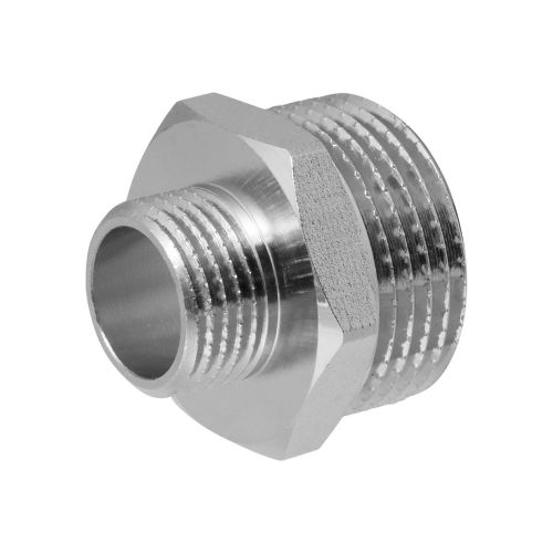 Ниппель-переходник лат. 1"х1/2" НР-НР MPF