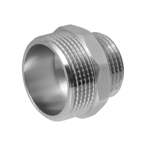 Ниппель-переходник лат. 1 1/4"х1" НР-НР MPF
