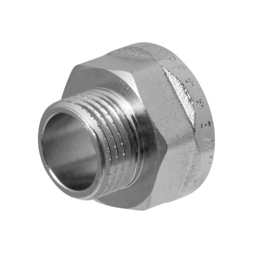 Переходник с ребордой лат.  3/4"х1/2" ВР-НР MPF