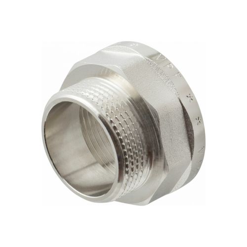 Переходник с ребордой лат. 1 1/2"х1 1/4" ВР-НР MPF