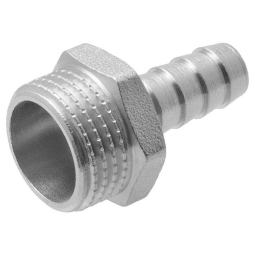 Штуцер лат.  1/2" НР 10мм MPF