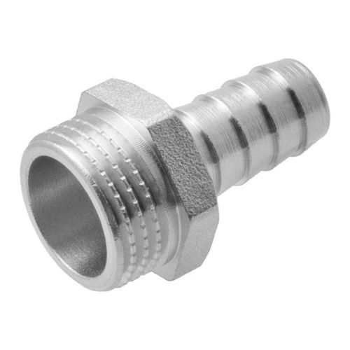 Штуцер лат.  1/2" НР 12мм MPF