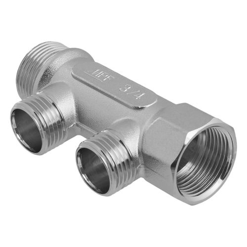 Коллектор лат. 2 выхода х3/4"х1/2" НР MPF
